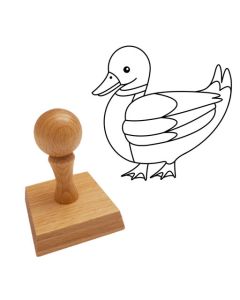 Ausmalstempel Erpel 60 x 60 mm  