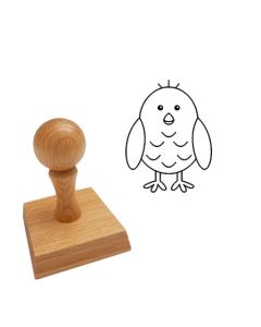 Ausmalstempel Küken 30 x 40 mm  