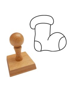 Ausmalstempel Stiefel  60 x 60 mm  