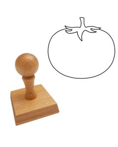 Ausmalstempel Tomate 60 x 60 mm  