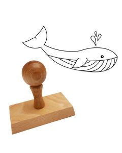 Ausmalstempel Wal 90 x 45 mm  