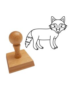 Ausmalstempel Wölfchen 55 x 45 mm  